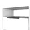 DEPOT E-SHOP Begonia Nightstand, Shelf, Single Door Cabient, Hairpin Legs, White B097132926