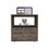 DEPOT E-SHOP Canadian Nightstand, Superior Top, Open Shelf, One Cabinet, Dark Brown B097132936