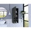 DEPOT E-SHOP Savona Medicine Single Door Cabinet, Two External Shelves, Two Interior Shelves, Smokey Oak B097133164
