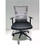 DEPOT E-SHOP Puebla Office Chair, Nylon Base Black, Fixed Armrest, Black / Smokey Oak B097133238