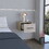 Yorktown Floating Nightstand, Space-Saving Design with Handy Drawer and Surface, Light Gray B097P163091