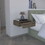 DEPOT E-SHOP Ivor Floating Nightstand, Modern Wall-Mounted Bedside Shelf with Drawer, Dark Brown B097P167432