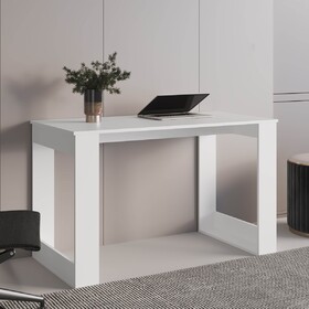 Writing Desk with Ample Workstation and Sturdy Legs B097P296831