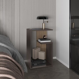 Side Table 25" H, 1 Shelf B097P296865