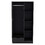 DEPOT E-SHOP Toccoa Armoire with 1-Drawer and 4-Tier Open Shelves, Black B097S00011