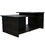 Houston 2 Piece Living Room Set, Mojito Coffee Table + Leanna 3 Coffee Table, Black /Espresso B097S00014