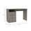 Computer Desk with 1-Open Storage Shelf, 3 Drawers, Light Gray B097S00097