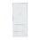 Armoire 71" H, with 2 doors, 3 drawers and 1 hanging rod, White B097S00120