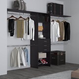 Closet System, 3 Drawers, 5 Shelves B097S00197