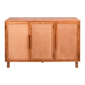 Delancey Lt Blond Cabinet 3 Door B098123318