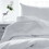 Luxury White Pillow Cases King Size Set of 2, Breathable Moisture Wicking Hypoallergenic Premium Ultra Soft Linen Bed Pillowcases with Envelope Enclosure 20"x27" B099124575
