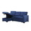 Upholstered Pull out Sectional Sofa with Chaise B102S00005