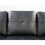 Irine Faux Leather Sectional Sofa with Ottoman B102S00037