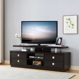 ID USA 11454 TV Stand Red Cocoa B107130792