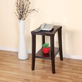ID USA 13593 Chairside Table Red Cocoa B107130798