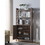 ID USA 161889 Bookcase Dark Taupe B107130843