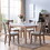 ID USA 172220 Dining Table White & Weathered White B107130860