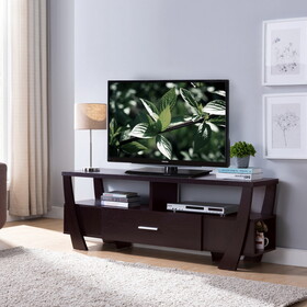 ID USA 182316 TV Stand Red Cocoa B107130868