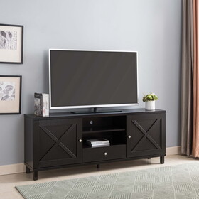 ID USA 212960 TV Stand Red Cocoa B107130958