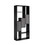 ID USA 213041 Display Cabinet Black & Distressed Grey B107130968