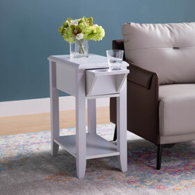 ID USA 223048 Chairside Table White B107131291