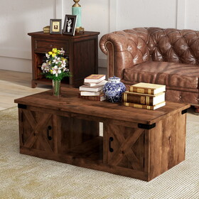 Bridgevine Home 48" Fully assembled Aged Whiskey Coffee Table B108131537