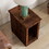 Bridgevine Home 14" Fully assembled Aged Whiskey Solid Wood Side Table B108131539