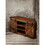 Bridgevine Home Farmhouse 56 inch Corner TV Stand for TVs up to 60 inches, No assembly Required, Aged Whiskey Finish B108P160154