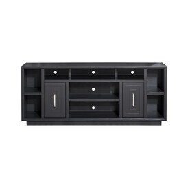 Bridgevine Home Sunset 83 inch TV Stand Console for TVs up to 95 inches, No assembly Required, Black Finish B108P160201