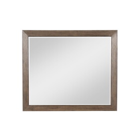 Bridgevine Home Arcadia Mirror, No assembly Required, Old Forest Glen Finish B108P163817