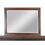 Bridgevine Home Branson Mirror, No assembly Required, Rustic Buckeye Finish B108P163824