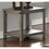 Bridgevine Home Storehouse End Table, No assembly Required, Smoked Grey Finish B108P163872