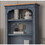 Bridgevine Home Americana 84 inch Universal Pier Bookcase, No assembly Required, Corduroy Blue Finish B108P193073