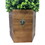 24" Ball Topiary in Redwood Pot, Artificial Faux Plant for indoor and outdoor B111139201