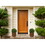 24" Ball Topiary in Redwood Pot, Artificial Faux Plant for indoor and outdoor B111139201