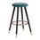 Cavalier Glam Counter Stool in Black Wood and Green Velvet with Gold Accent by LumiSource - Set of 2 B116135550