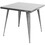 Austin Industrial Dining Table in Brushed Silver by LumiSource B116135696