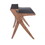 Archer Contemporary Desk in Walnut Wood with Grey Wood Top by LumiSource B116135754
