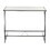 Sigma Contemporary Desk in Black Frame and White by LumiSource B116135781