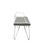 Stefani Industrial Bench in White and Grey by LumiSource B116135916