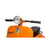 12V LICENSED Vespa Scooter Motorcycle with Side Car for kids, Orange B117135085