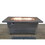 Living Source International Steel Propane/Natural Gas Outdoor Fire Pit Table with Lid B120141810