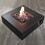 Living Source International Fiber Reinforced Concrete Propane/Natural Gas Fire Pit table B120P198383