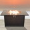 Living Source International 25" H x 42" W Steel Outdoor Fire Pit Table with Lid B120P199397