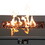 Living Source International 25" H x 42" W Steel Outdoor Fire Pit Table with Lid B120P199398