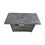 Living Source International 25" H x 42" W Steel Propane Outdoor Fire Pit Table with Lid B120P203191