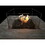 Living Source International Fibre Reinforced Concrete Propane Fire pit table B120P203293