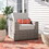 Fully assembled Patio Chair with Cushions B120P205858