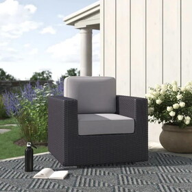 Fully assembled Patio Chair with Cushions B120P206055