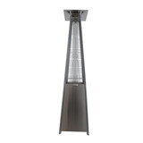 40,000 Btu Propane Standing Patio Heater Stainless Steel B120P218080